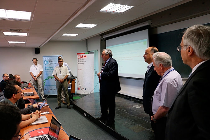 Center for Mathematical Modeling receives the first iPlant worshop in Chile